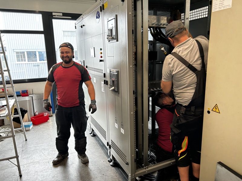 Beispielbild für die Installation im Innenbereich